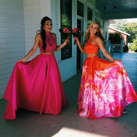 two-piece-orange-prom-dresses-63_17 Two piece orange prom dresses