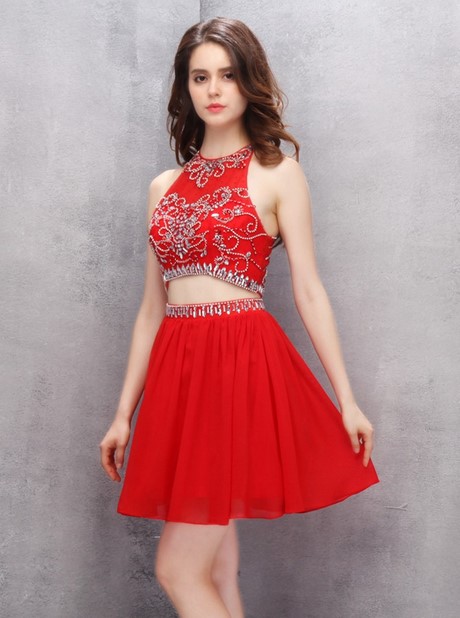 two-piece-red-dress-58_14 Two piece red dress
