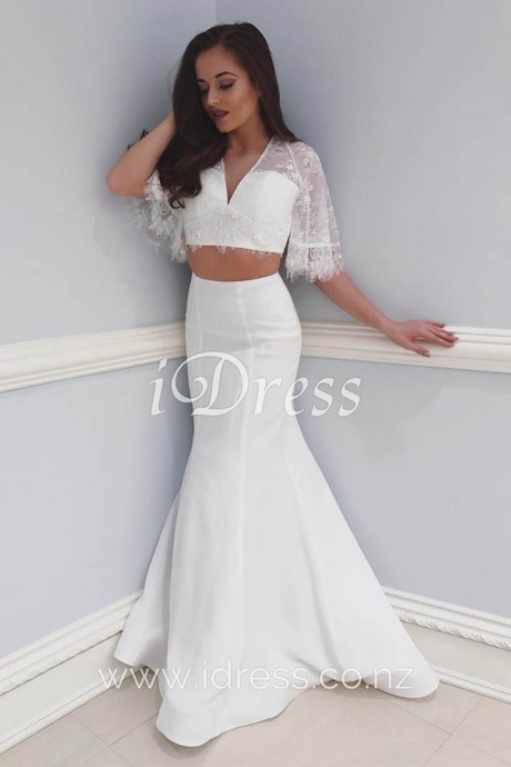 two-piece-white-long-dress-40 Two piece white long dress