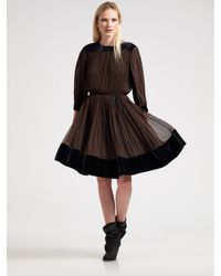velvet-and-silk-dress-86 Velvet and silk dress