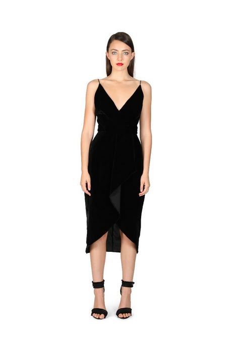 velvet-drape-dress-54 Velvet drape dress