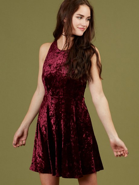 velvet-dress-outfit-27_6 Velvet dress outfit