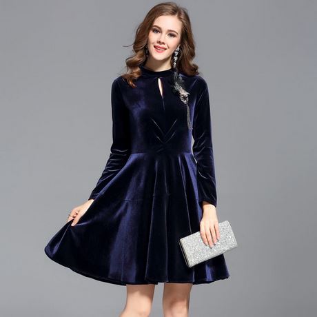 velvet-dresses-for-ladies-24 Velvet dresses for ladies