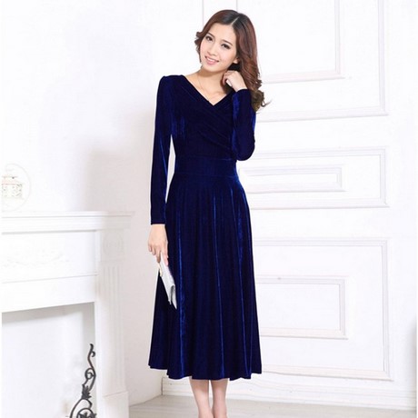 velvet-dresses-for-ladies-24_11 Velvet dresses for ladies