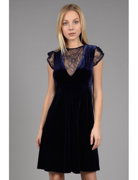 velvet-lace-dress-74_15 Velvet lace dress