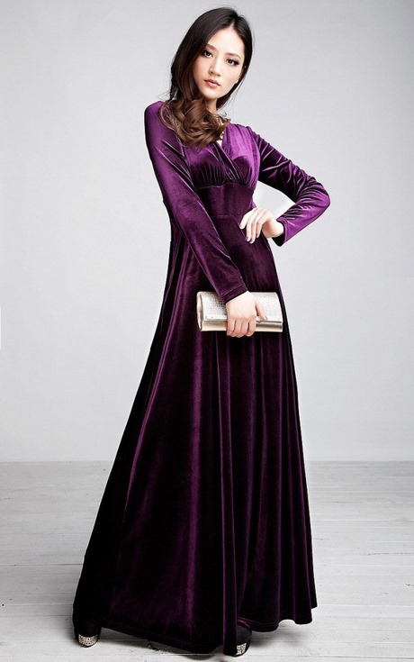 velvet-long-gown-12_17 Velvet long gown