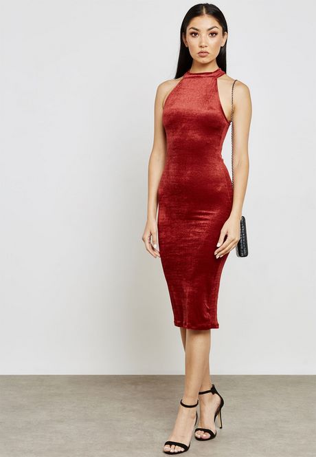 velvet-midi-bodycon-dress-58_2 Velvet midi bodycon dress