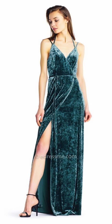 velvet-wrap-dress-22_3 Velvet wrap dress