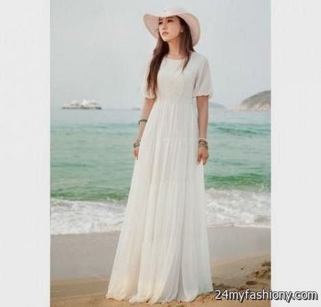 white-long-dress-casual-44_11 White long dress casual