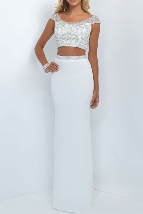 white-two-piece-homecoming-dress-32 White two piece homecoming dress