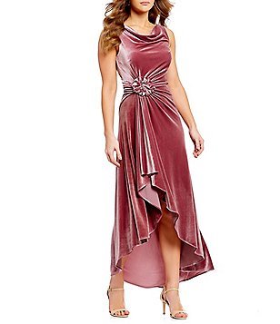 womens-red-velvet-dress-20_19 Womens red velvet dress