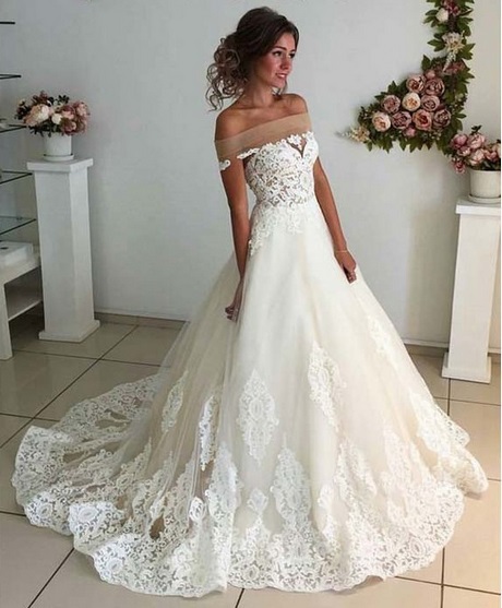a-line-wedding-dress-lace-36_14 A line wedding dress lace