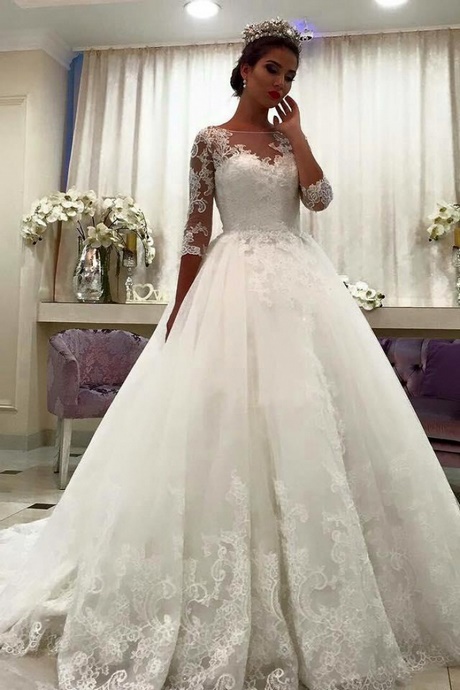 ball-gown-wedding-dresses-with-lace-95_6 Ball gown wedding dresses with lace