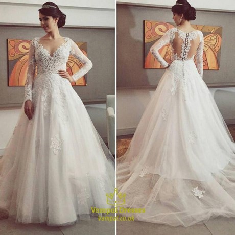 ball-gown-wedding-dresses-with-lace-95j Ball gown wedding dresses with lace