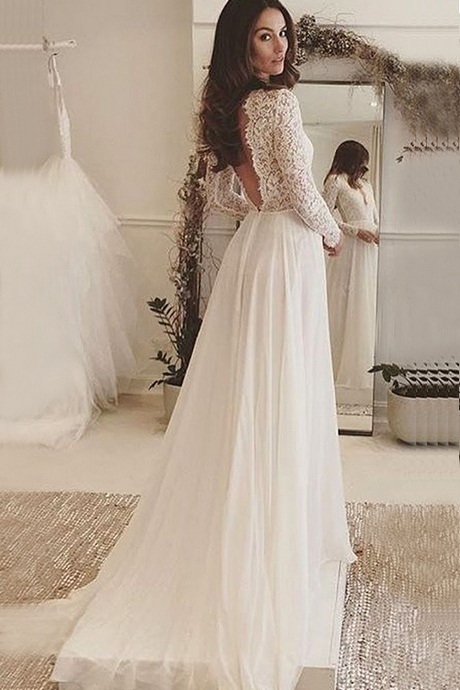 ivory-long-sleeve-lace-wedding-dress-37_11 Ivory long sleeve lace wedding dress