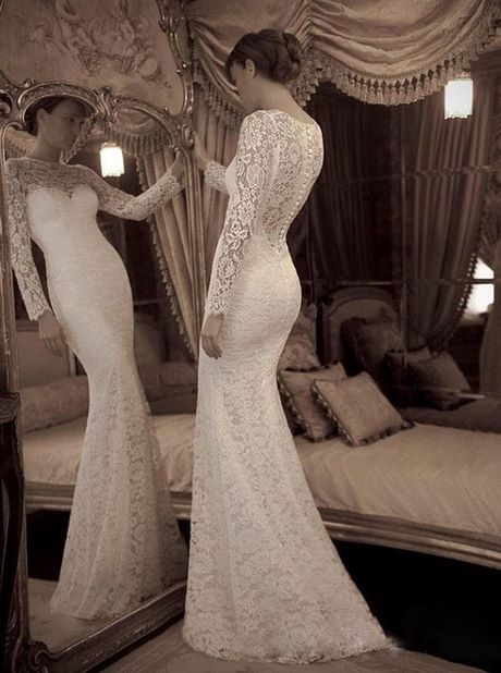 ivory-long-sleeve-lace-wedding-dress-37_3 Ivory long sleeve lace wedding dress
