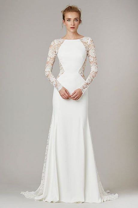 lace-and-silk-wedding-dress-35_9 Lace and silk wedding dress