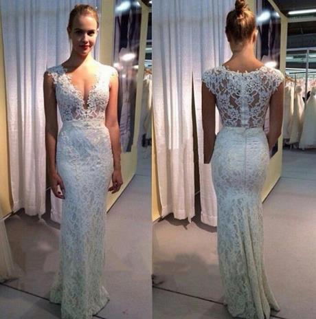 lace-fitted-wedding-gowns-74j Lace fitted wedding gowns