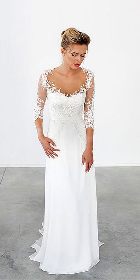 lace-simple-wedding-dress-69_18 Lace simple wedding dress