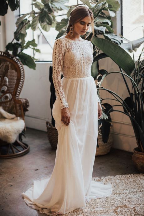 lace-sleeve-wedding-gown-47j Lace sleeve wedding gown