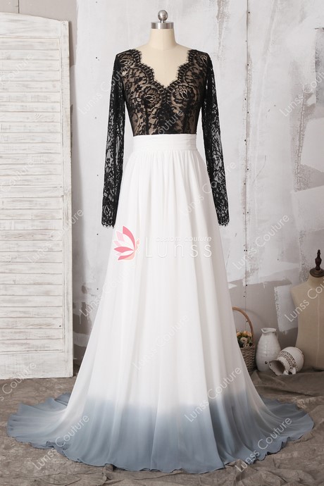 lace-top-wedding-dress-with-sleeves-77_12 Lace top wedding dress with sleeves