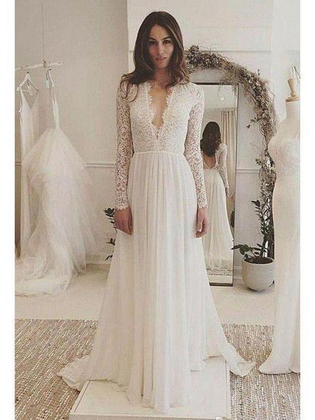 lace-top-wedding-dress-with-sleeves-77_15 Lace top wedding dress with sleeves