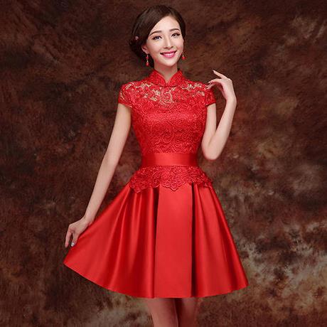 ladies-red-dresses-with-sleeves-32_2 Ladies red dresses with sleeves