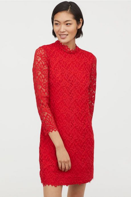 ladies-red-lace-dress-33_14 Ladies red lace dress