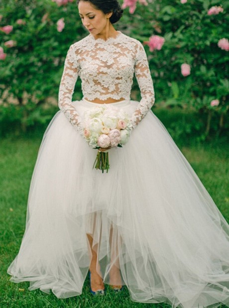 long-sleeve-lace-top-wedding-dress-60_4 Long sleeve lace top wedding dress