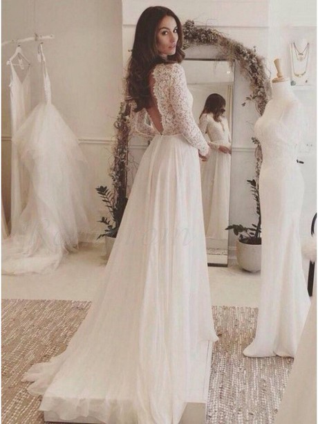 long-sleeve-lace-top-wedding-dress-60_5 Long sleeve lace top wedding dress
