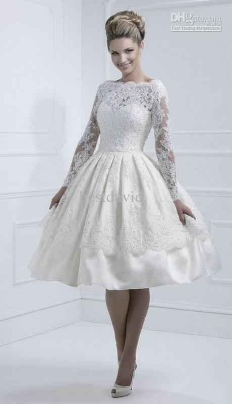 long-sleeve-lace-wedding-dress-short-48_10 Long sleeve lace wedding dress short