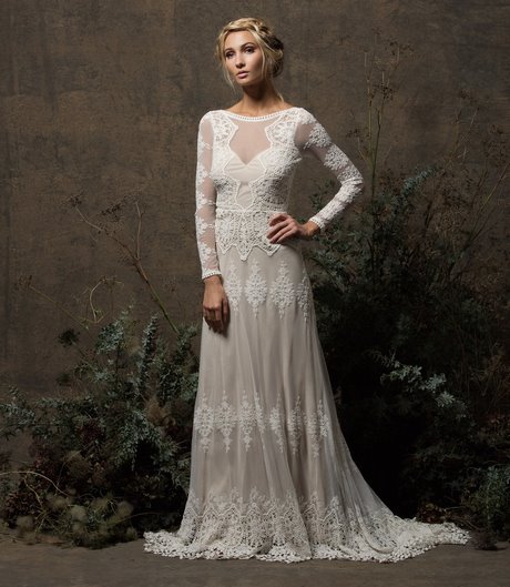 long-sleeve-lace-wedding-gown-53_18 Long sleeve lace wedding gown