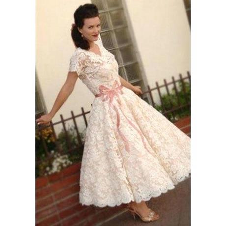 short-vintage-style-wedding-dresses-10_10 Short vintage style wedding dresses