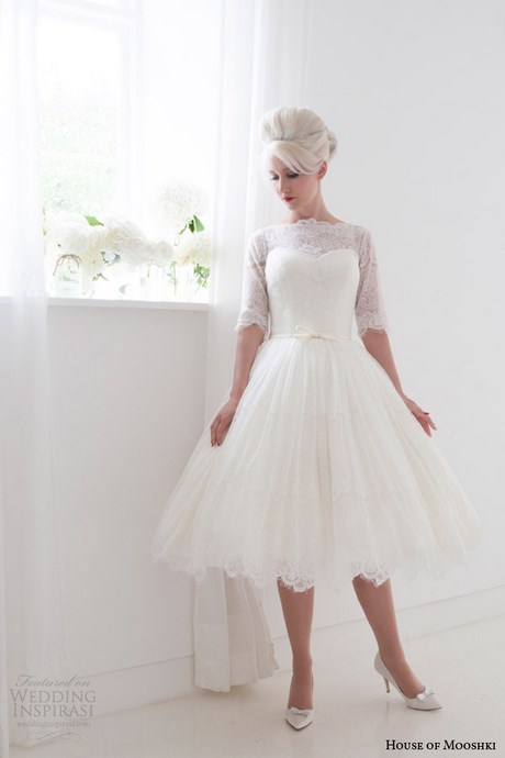 short-vintage-style-wedding-dresses-10_12 Short vintage style wedding dresses