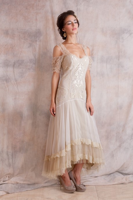 short-vintage-style-wedding-dresses-10_16 Short vintage style wedding dresses