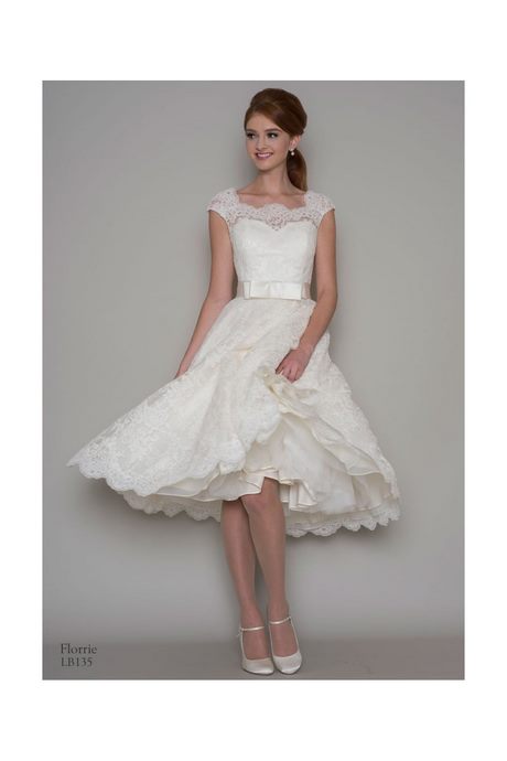 short-wedding-dress-lace-87_6 Short wedding dress lace