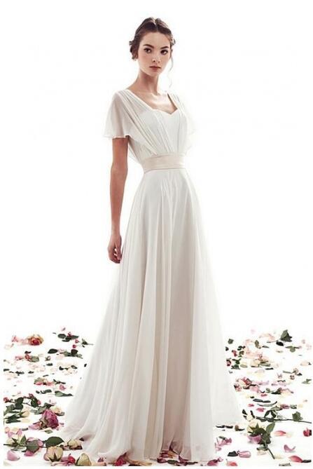 simple-short-lace-wedding-dress-13_13 Simple short lace wedding dress