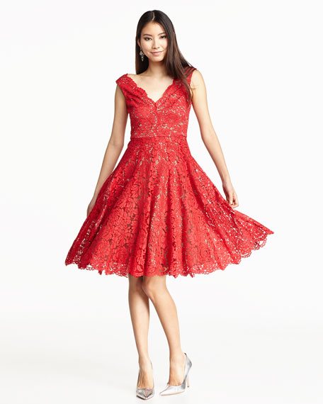 vera-wang-red-lace-dress-69_15 Vera wang red lace dress