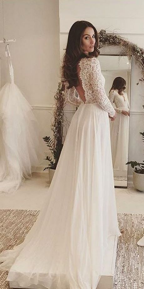 white-long-sleeve-lace-wedding-dress-66_2 White long sleeve lace wedding dress