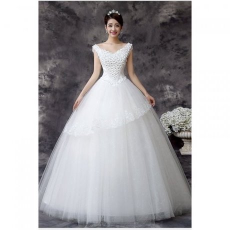 white-long-wedding-dresses-59_7 White long wedding dresses