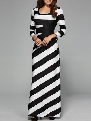 womens-black-and-white-striped-dress-96_14 Womens black and white striped dress