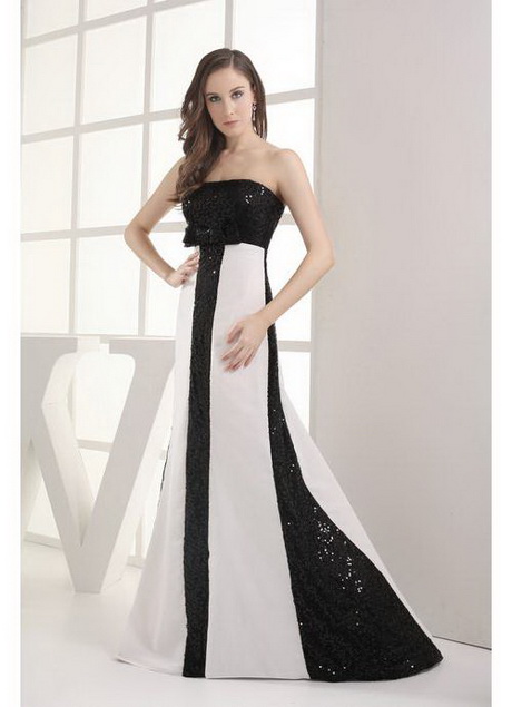 black-and-white-evening-gown-10_9 Black and white evening gown