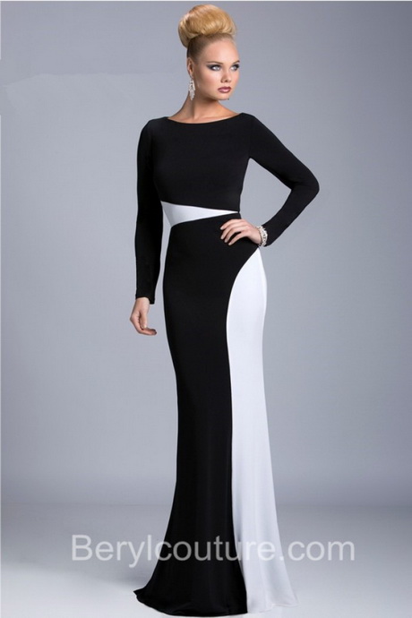 black-and-white-occasion-dresses-62 Black and white occasion dresses