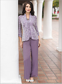 pant suits occasion special pants womens formal chiffon outfits bride ladies twin dressy plus natalet trouser evening