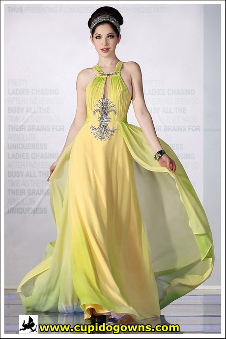 yellow-evening-dress-64_13 Yellow evening dress