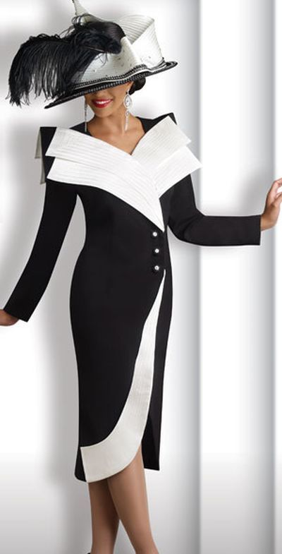 black-and-white-church-dresses-63 Black and white church dresses
