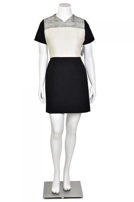 black-and-white-color-block-dress-07_16 Black and white color block dress