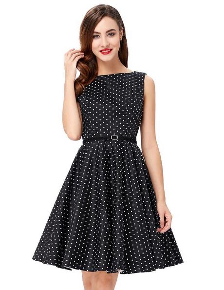 black-and-white-dot-dress-46 Black and white dot dress