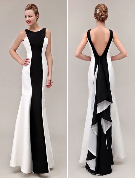 black-and-white-occasion-dress-89_11 Black and white occasion dress