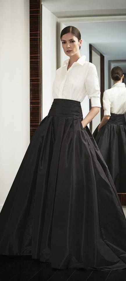 black-and-white-skirt-long-26_8 Black and white skirt long